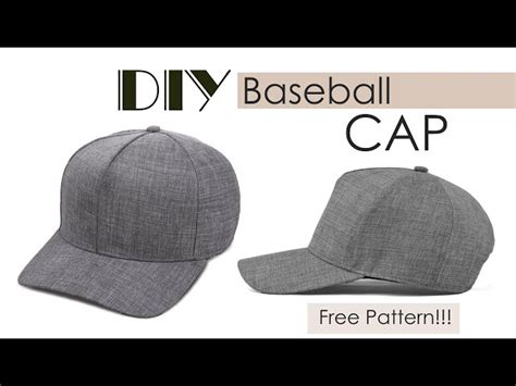 Image result for Baseball Cap Sewing Patterns