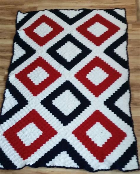 Red White Blue blaniet | Red white blue, Red and white, Pattern