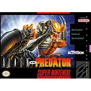 Image result for Alien vs Predator SNES Box Art