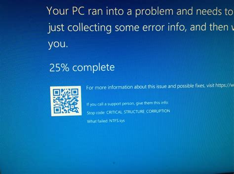 Image result for Stop Code Critical Structure Corruption