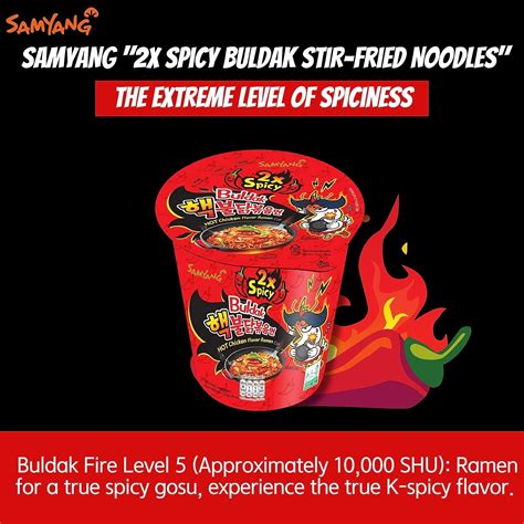 ALL.FOR.YOU. Buldak Ramen Noodles 3 Flavor Cup Variety Combo - 2x India ...