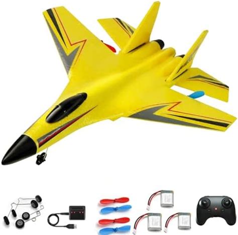 Buy crohorizon Yellow Remote Control Airplanes for Kids 12 Years and Up ...