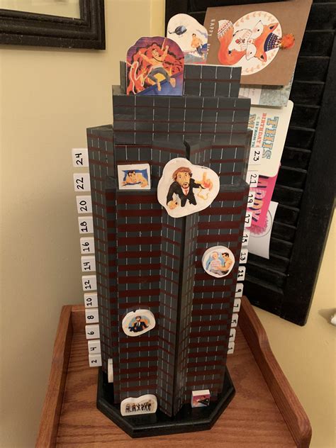 My Die Hard advent calendar. Every day when you pull a tab, Hans Gruber ...