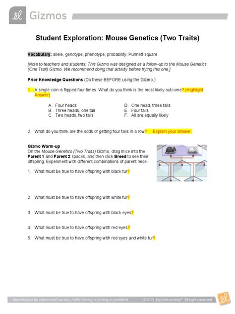 Image result for Mouse Genetics