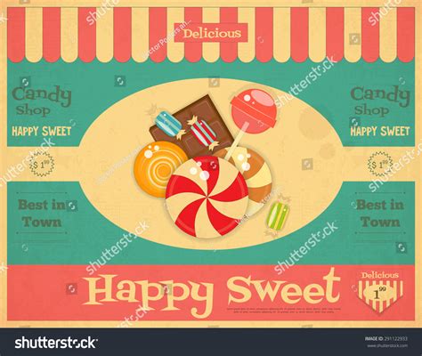 Retro Candy Shop Sign 的图像结果