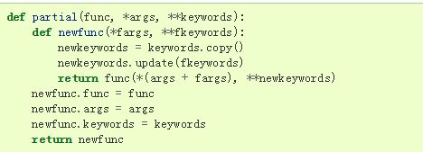 Python Partial 的图像结果