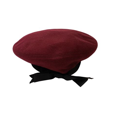 Chanel Raspberry Beret