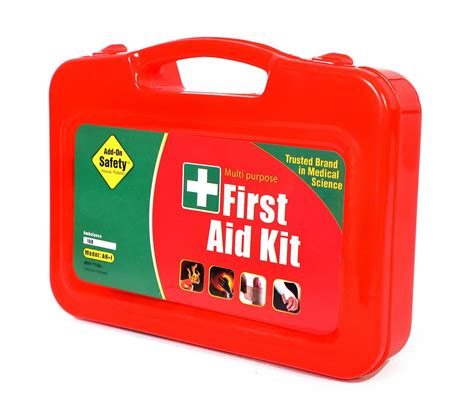 Add-on Safety First Aid Kit (with all the items inside) - AK-I - Red ...