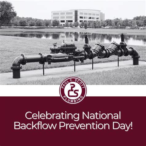 Paul C. Scott Plumbing, Inc. on LinkedIn: Today is National Backflow ...