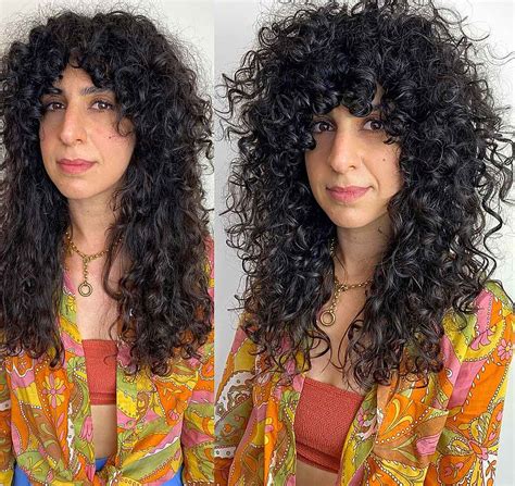 32 Stunning Curly Shag Haircuts for Trendy, Curly-Haired Girls