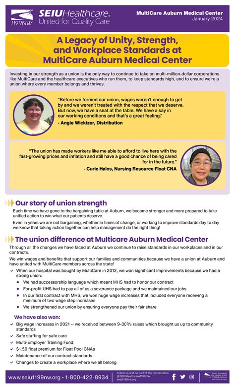 A Legacy of Unity, Strength, and Workplace Standards at MultiCare ...