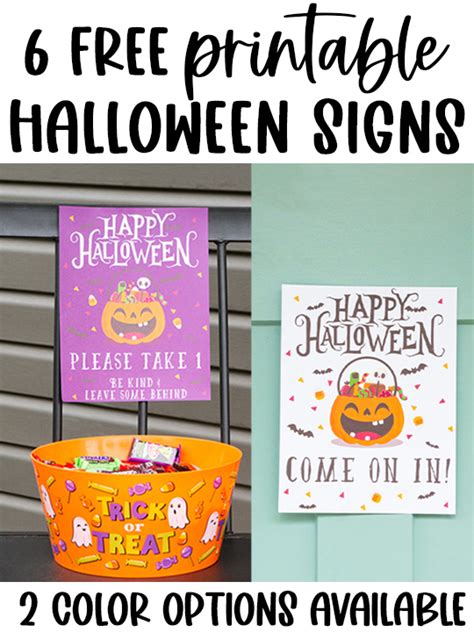 free-printable-halloween-candy-sign-set-featured - Mom Envy