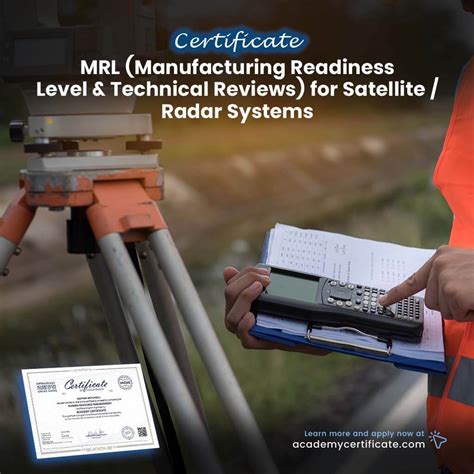 MRL (Manufacturing Readiness Level & Technical Reviews) for Satellite ...