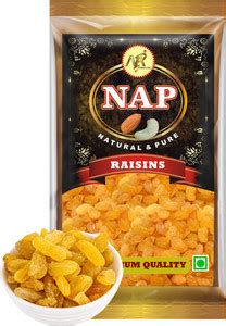 MegaValue Nap Premium Quality Raisin Natural Indian Kishmish 50g ...