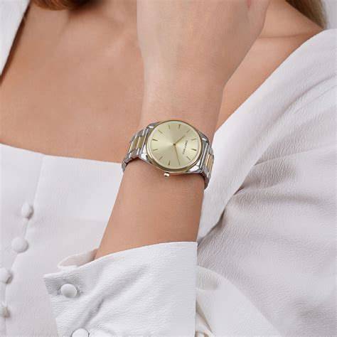 Shop online Dual Tone Metallic Strap Watch by Joker and Witch – Joker ...