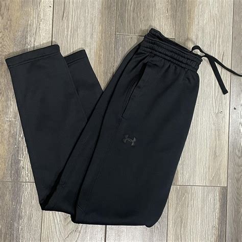 men’s medium under armor straight legged sweatpants - Depop