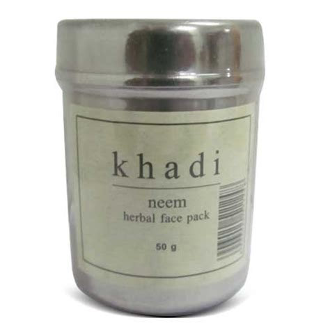 Khadi Neem Herbal Face Pack, 50 gm Price, Uses, Side Effects ...