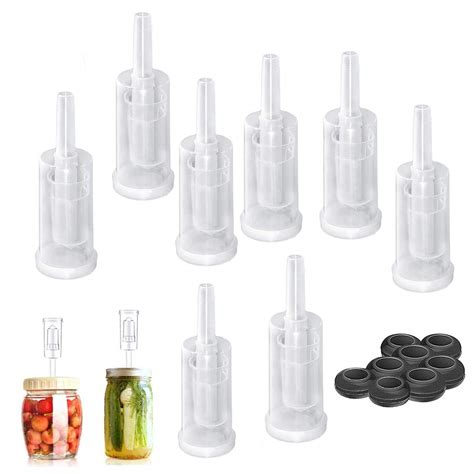 Buy CHENKEE Airlock Set, 8 Pcs of Plastic Locks Fermentation Airlock ...