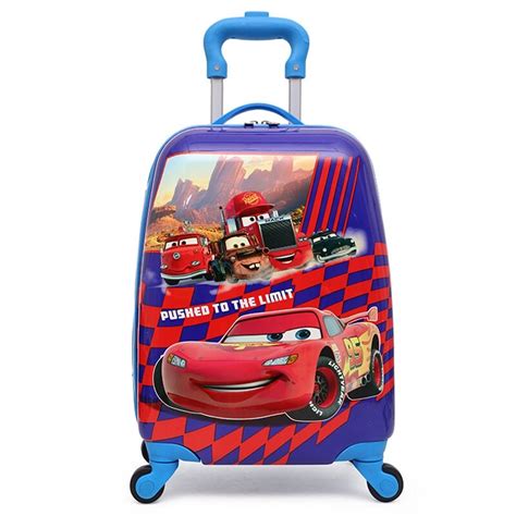 Travel Suitcase Wheels Cartoon Bag Children Rolling | Ubuy India
