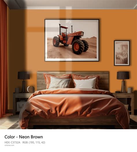 About Neon Brown - Color codes | Matching colors and paints - colorxs.com