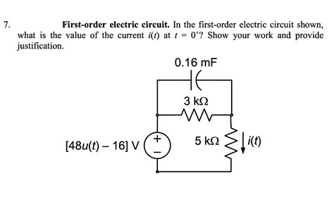 Image result for Simple System Equation Example for Circuit First Order