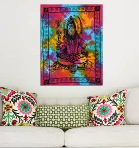 KALAKYARI Lord Shiva Mahadev Cotton Wall hanging God Religious Poster ...