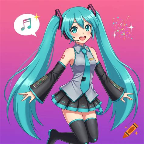 Miku Hatsune Character Sprite Sheet Inspired by Pokemon Crystal Version ...