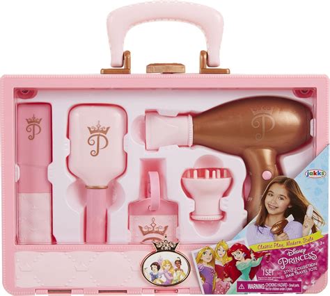 Amazon.com: Disney Princess Style Collection Travel Hair Tote Playset ...