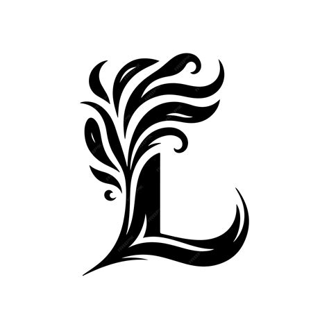 Premium Vector | Letter L Silhouette with Flame Shape Bold and Fiery Logo for Dynamic Brands