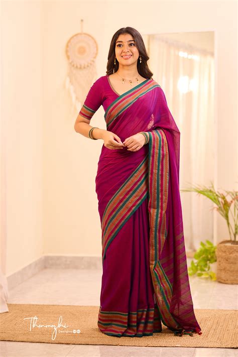 Narayanpet Cotton Sarees Online - Thenmozhi Designs