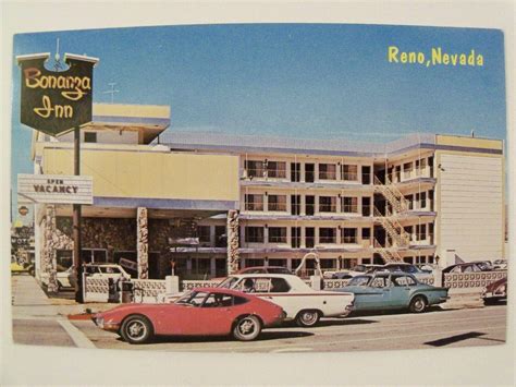 NEVADA! RENO, NV. HOTELS, MOTELS, CASINO'S! 8 POSTCARD LOT STD SIZE ...