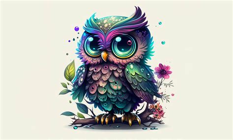 Cute Owls Wallpaper