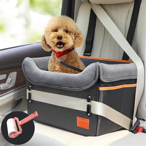Dog Car Seat - Dog Bed for Small Dogs Waterproof Booster Seat Clip-on ...