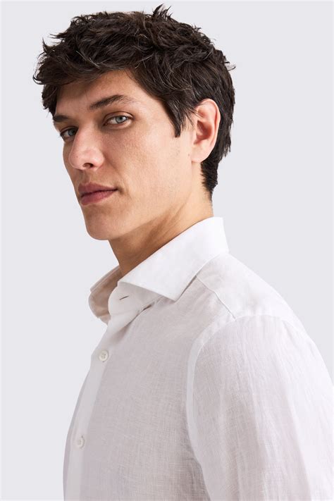 White Linen Shirt | Buy Online at Moss