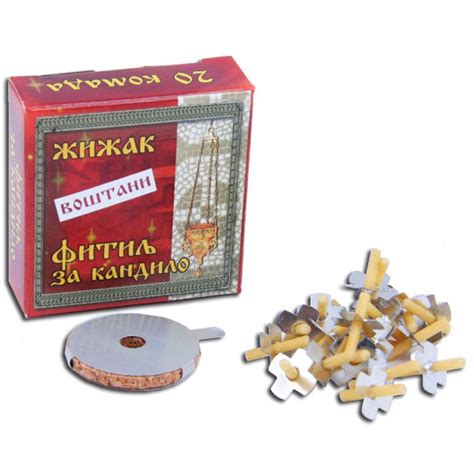 Fitilji (20 kom.) za kandila sa plovkom