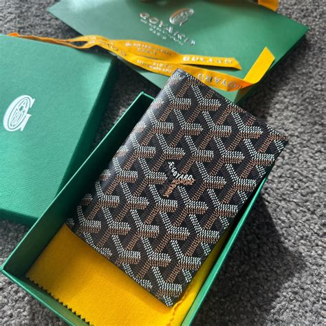 Goyard Passport Holder, Luxury, Bags & Wallets on Carousell
