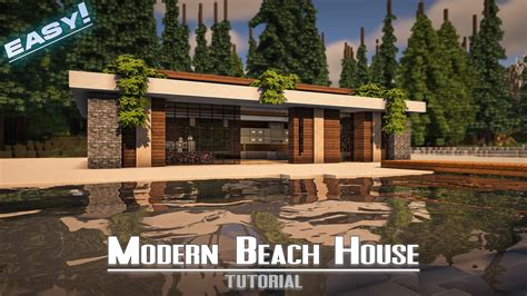 Image result for Beachy Minecraft House Tutorial