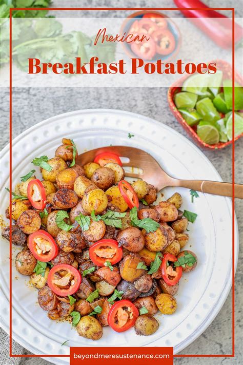 Easy Mexican Breakfast Potatoes • Beyond Mere Sustenance