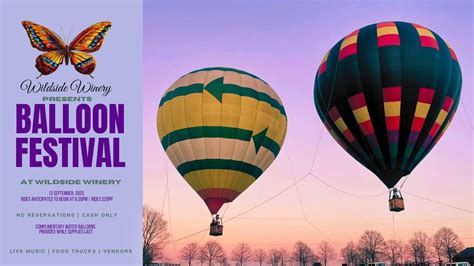 Balloon Festival at Wildside Winery, 5500 Troy Pike, Versailles, KY ...
