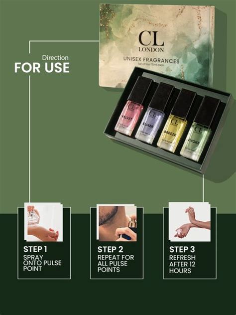 Buy CARLTON LONDON Gift Set of 4 - 15ml each Eau de Parfum - 60 ml ...