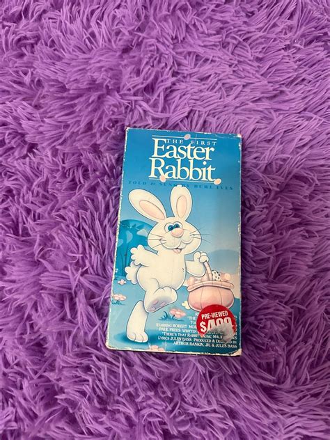 THE FIRST EASTER RABBIT VHS - BURL IVES* – Nostalchicks