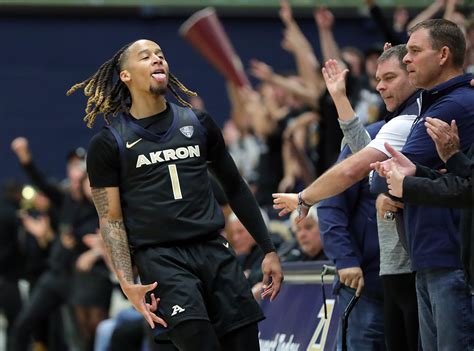 Akron Basketball Score