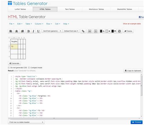Generer Un Tableau HTML a L'Aide De PHP 的图像结果