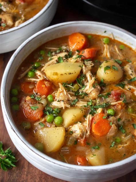 Slow Cooker Chicken Stew Recipe