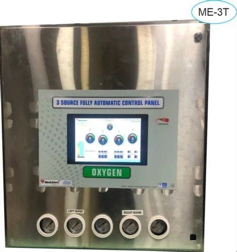 Gas Manifold System - Three Source Automatic Gas Changeover (LCD ...