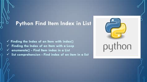 Image result for How to Find Index in Python