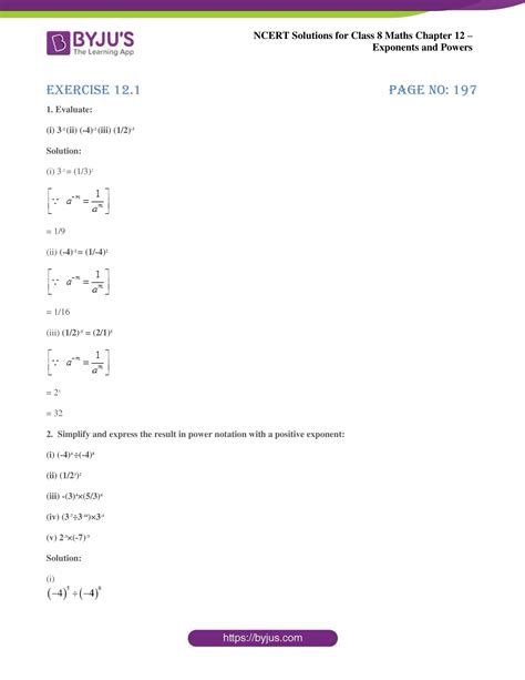 Image result for Math Class 8 12.1