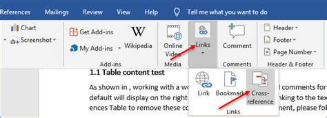 Rezultat imagine pentru Add Cross Reference in Word
