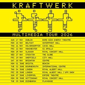 Kraftwerk - Multimedia Tour 2026 Tickets | Tuesday 09 June 2026 at 19:00