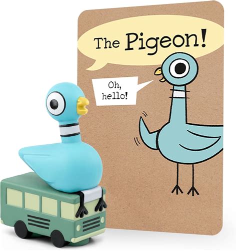 Amazon.com: Tonies Mo Willems' The Pigeon Series Audio Toy Figurine ...